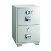 2 Drawer Small Fire Filing Cabinets