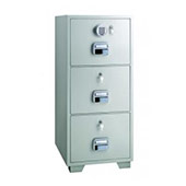 3 Drawer Medium Fire Filing Cabinets