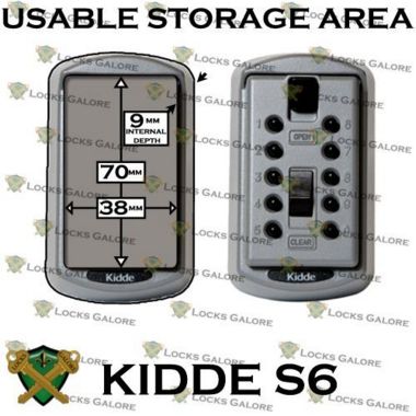 Kidde S6 Keysafe White