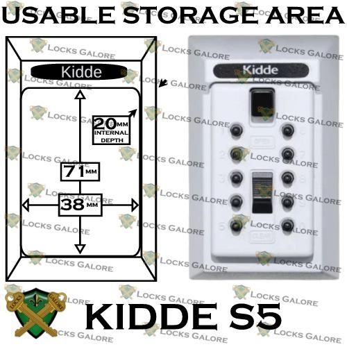 Kidde S5 Keysafe White