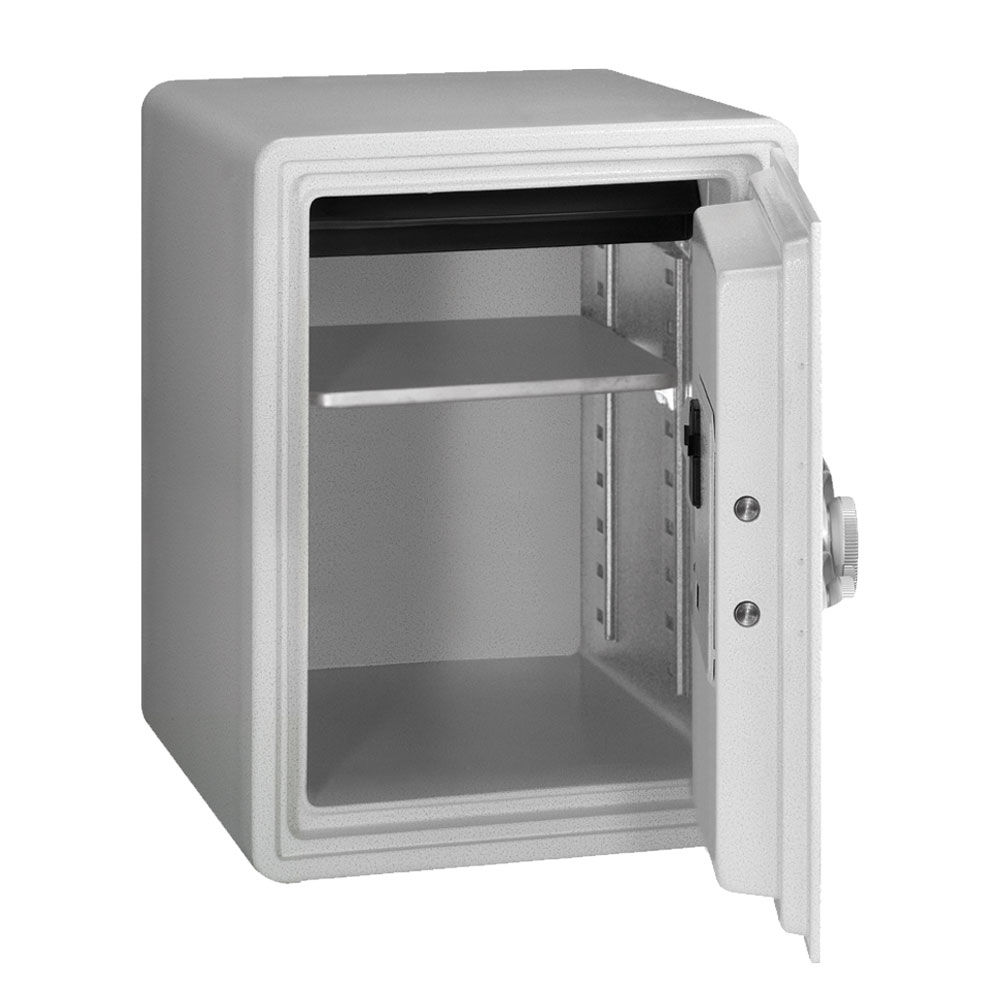 Locktech Jumbo Safe ES031D White Safes Galore