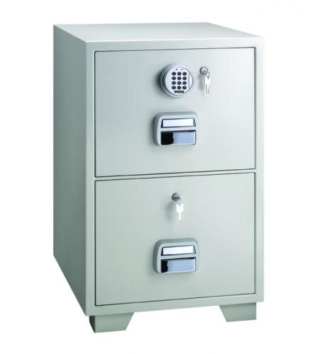 Locktech 2 Drawer Filing Cabinet SF680-2EKK