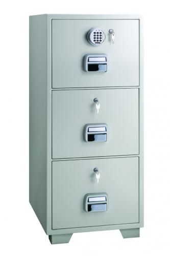 Locktech 3 Drawer Filing Cabinet SF680-3EKK