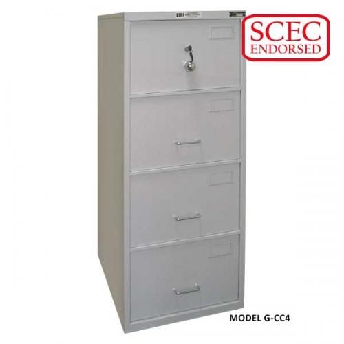 CMI Class C Filing Cabinet 4 Drawer