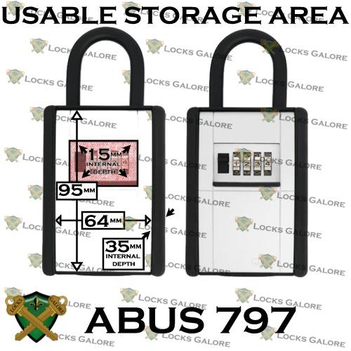 Abus Key Garage 797 with shackle Safes Galore