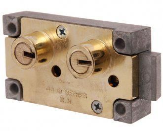 S&G Safe Deposit Lock 4440 Dual Nozzle R/H