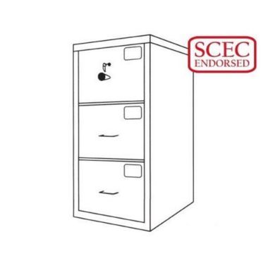 CMI Class C Filing Cabinet 3 Drawer