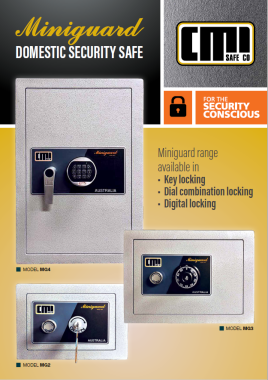 CMI Miniguard Security Safe MG2D DIGITAL LOCK