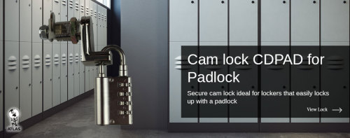Cam lock for padlock CDPAD
