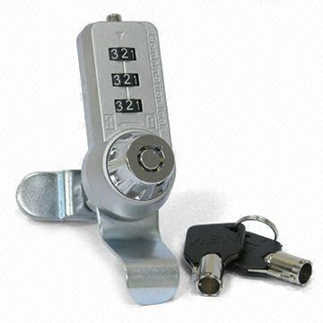 7440 Combination Cam Lock Satin Chrome