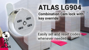 Combination Cam lock with Key Override LG904